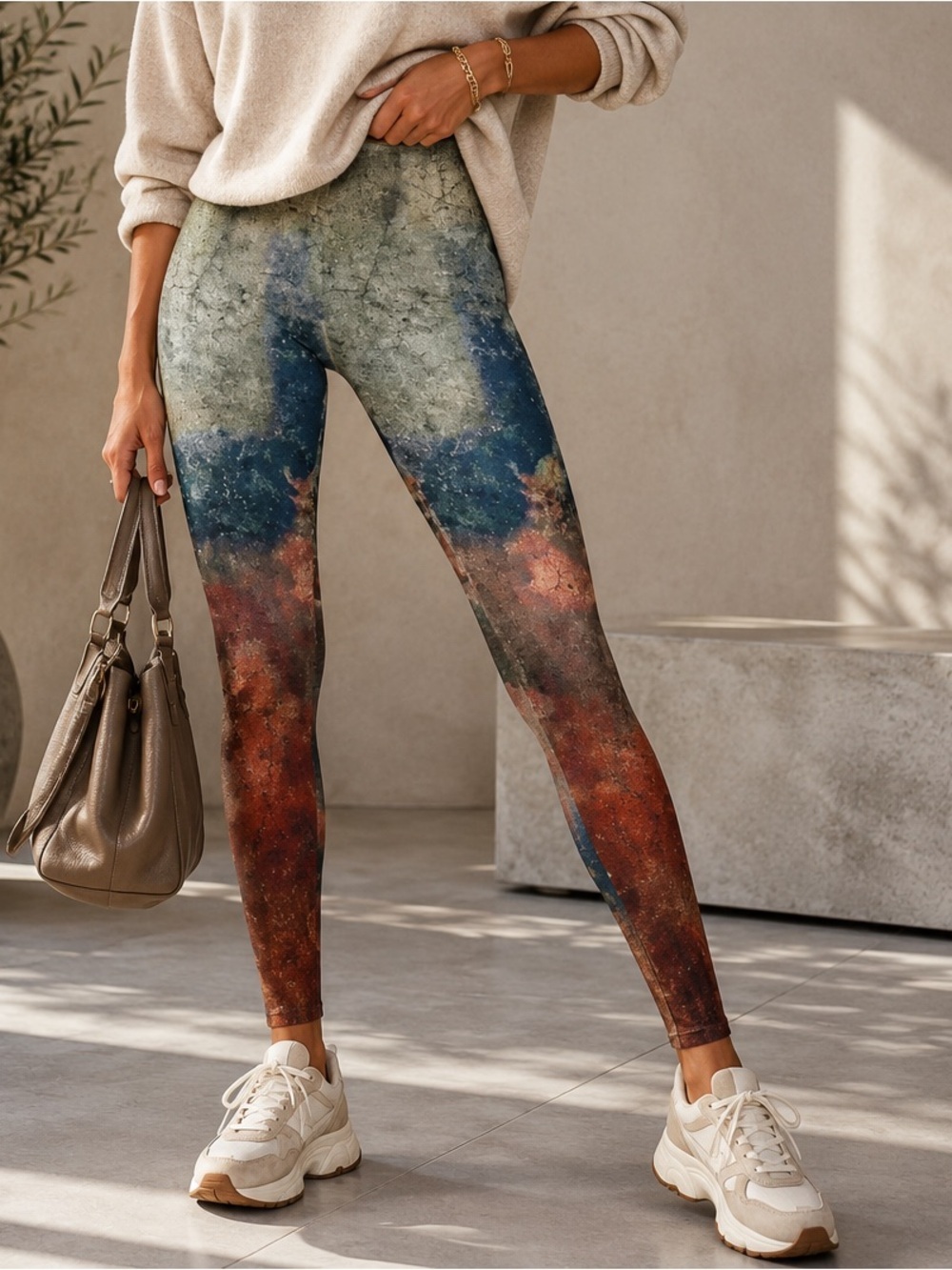 Soft Surroundings Ombre Printed Leggings (260)